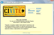 Kursgården CIVITEs hemsida 1999